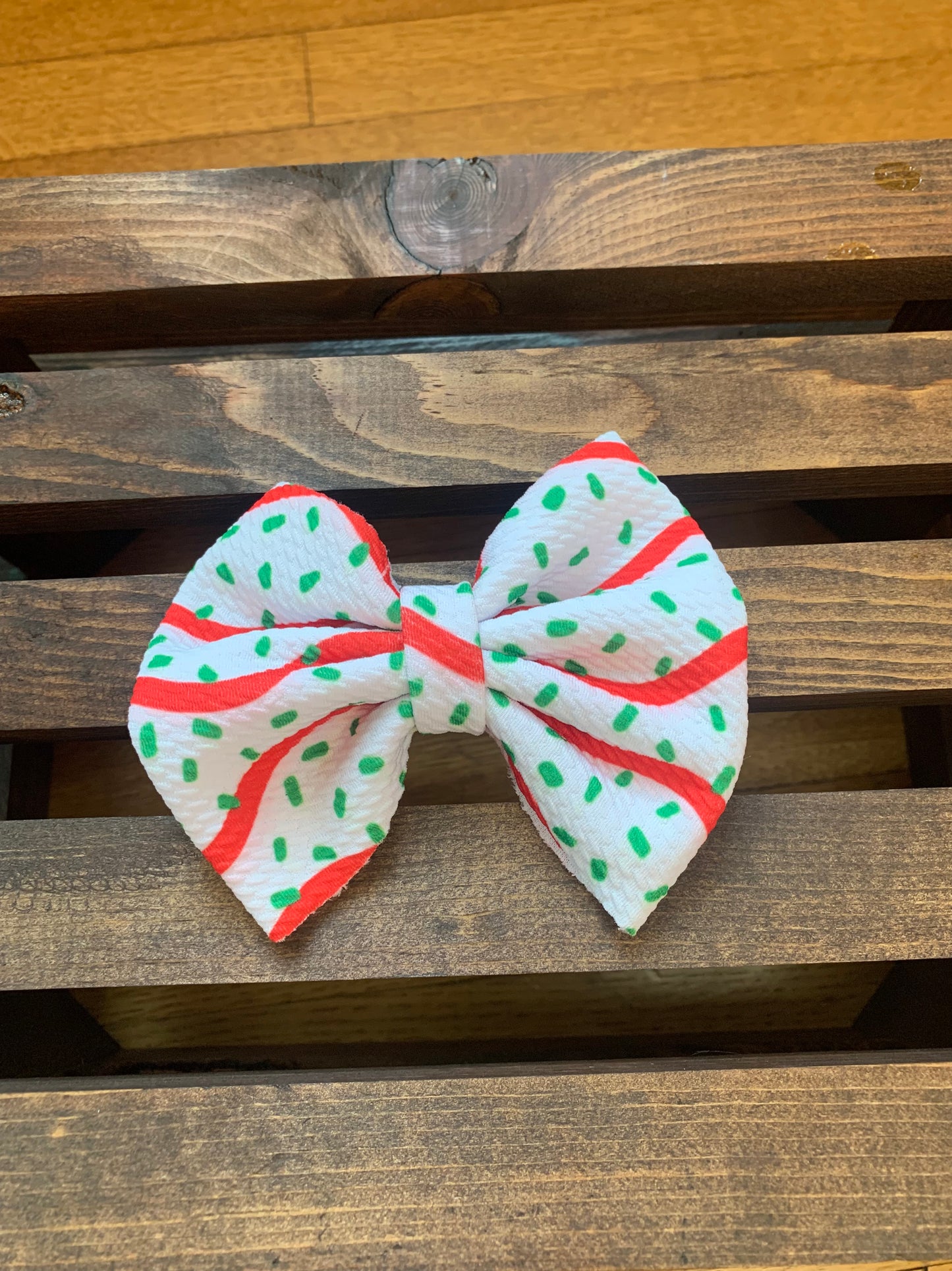 Christmas Cakes Bow