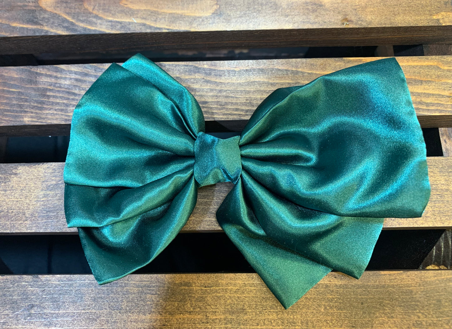 Dark Green 3-Layer Bow