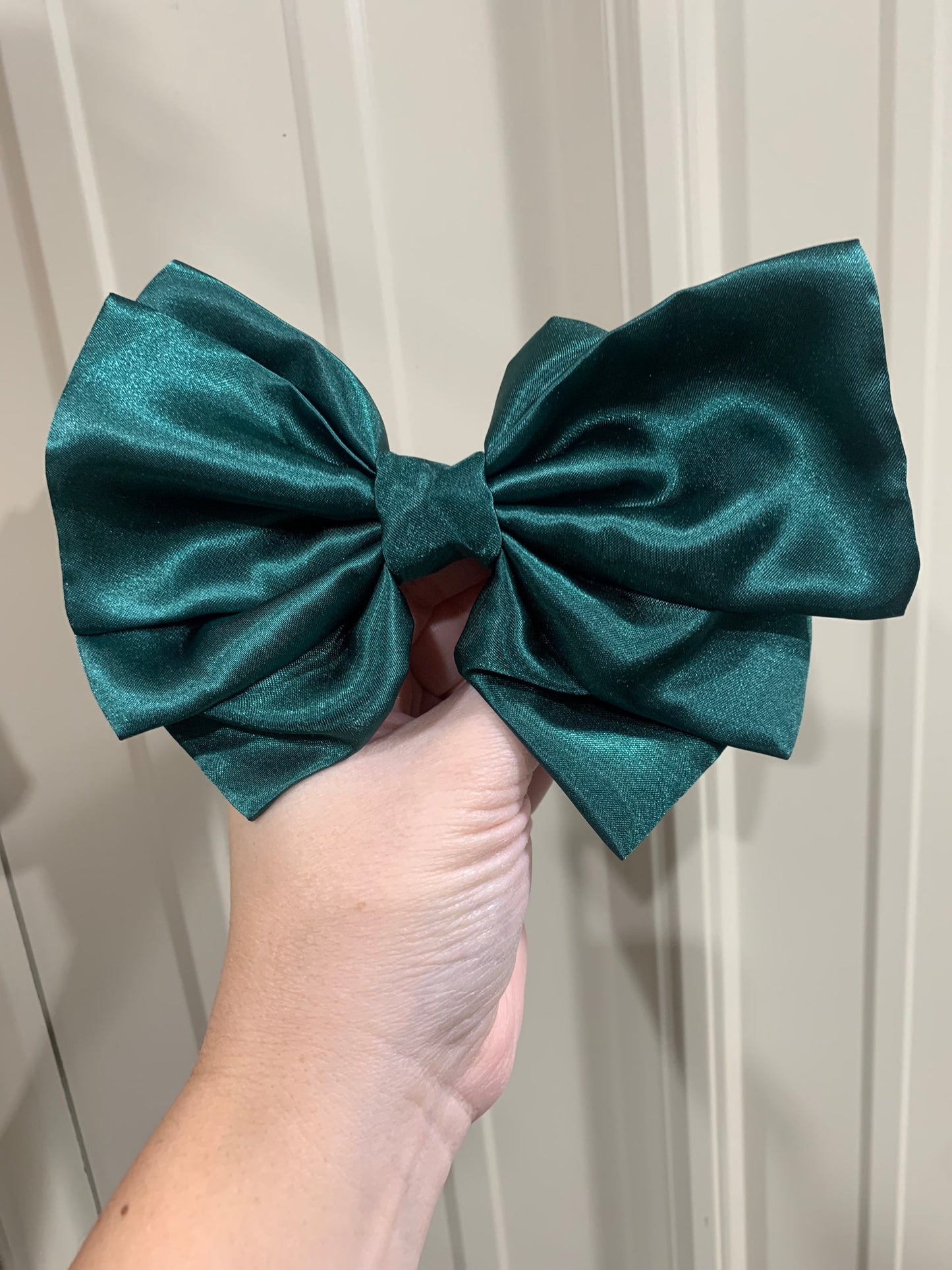 Dark Green 3-Layer Bow