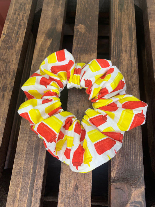 Ketchup & Mustard Scrunchie